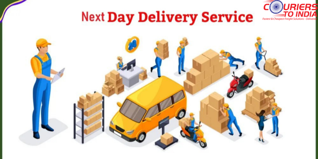 A Day in the Life of a Courier Delivering Parcels from Australia to India