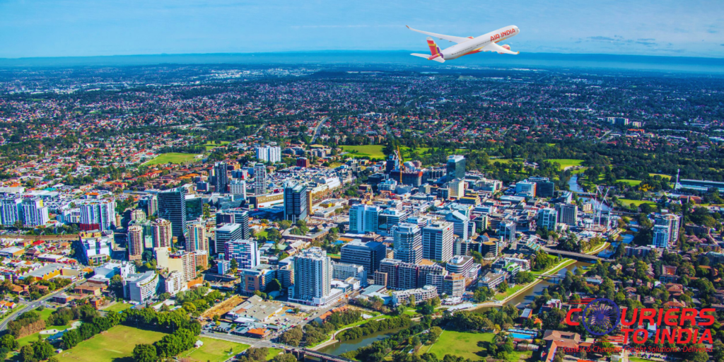 Paramatta to india couriers service