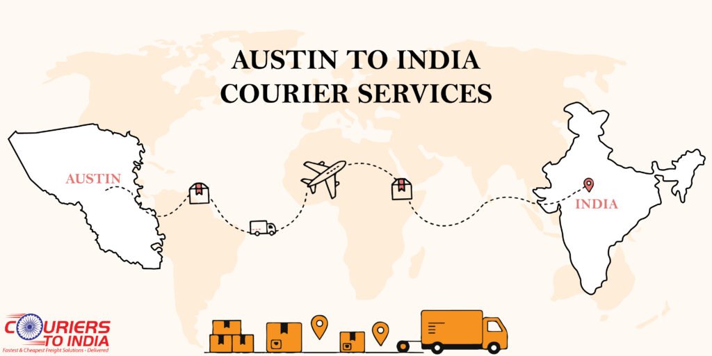 AUSTIN to INDIA Couriers service