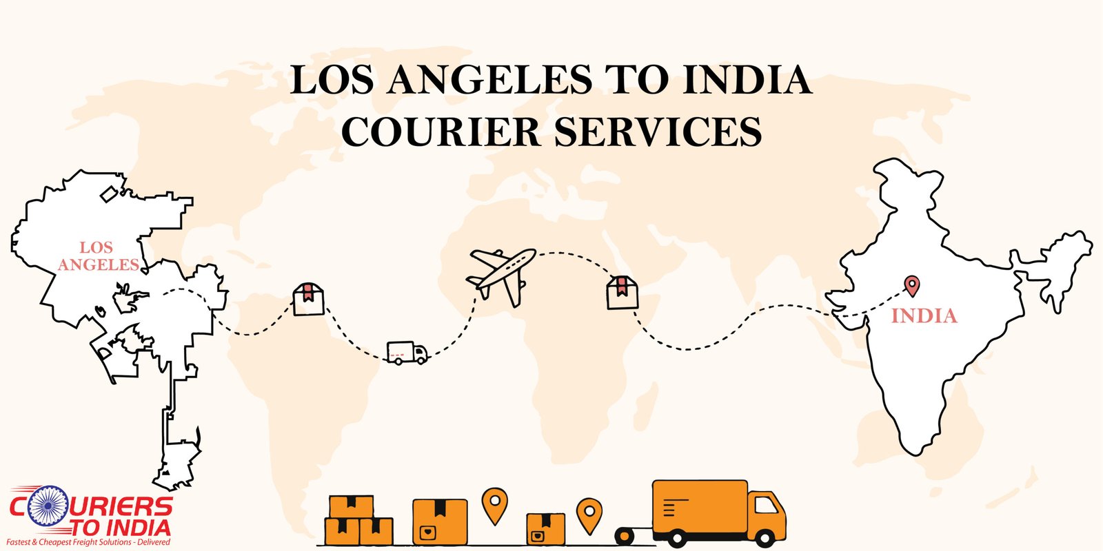 los angeles to india
