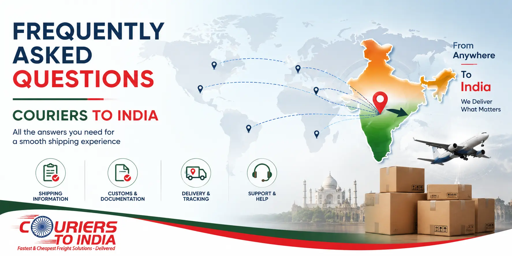 Frequently Asked Questions- Couriers to India