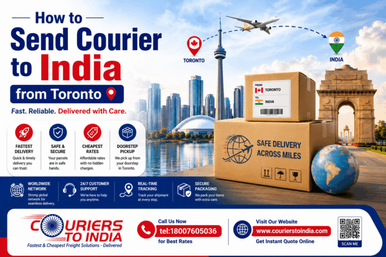 How to Send Courier to India from Toronto