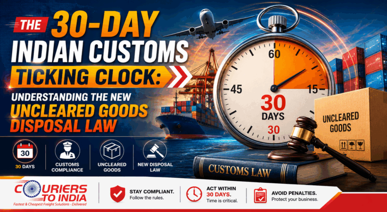 The 30-Day Indian Customs Ticking Clock Understanding the New Uncleared Goods Disposal Law