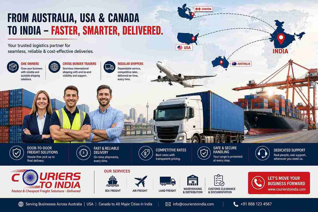 Attracting SME Owners, Cross-Border Traders, and Regular Commercial Shippers Looking for a Long-Term Logistics Partner