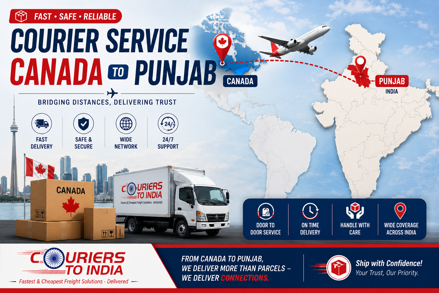 Sending a Parcel From Canada to Punjab