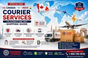 Specialized Canada to India Courier Services