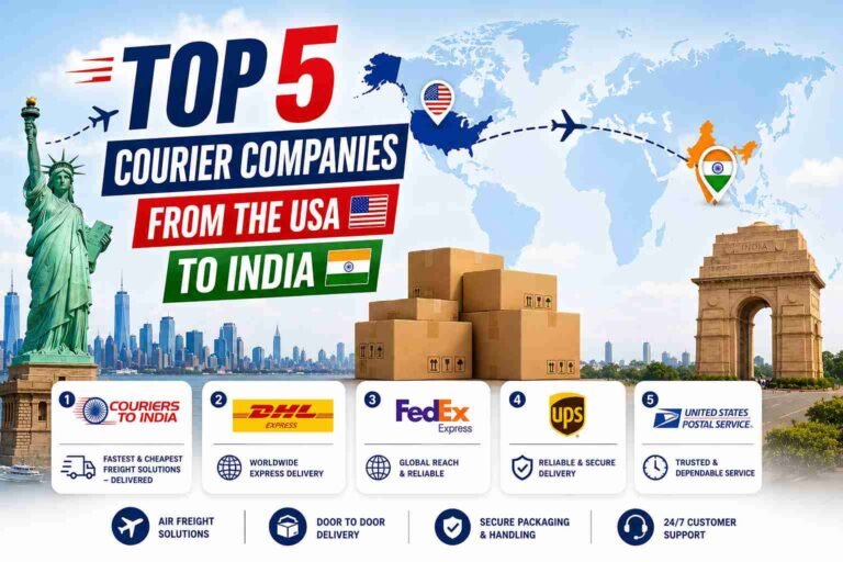 Top Courier Companies From usa to India